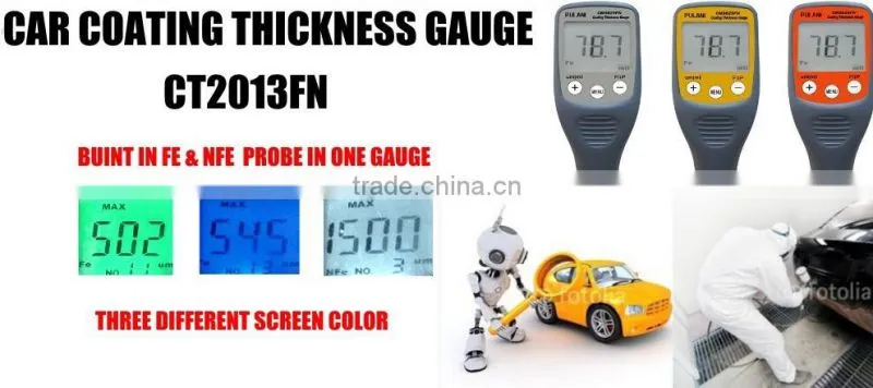 Most popular paint coating thickness gauge