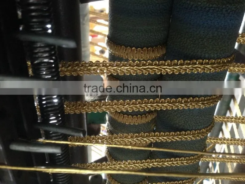 lace trimming garment accessories 8mm thin metallic silver braid rope