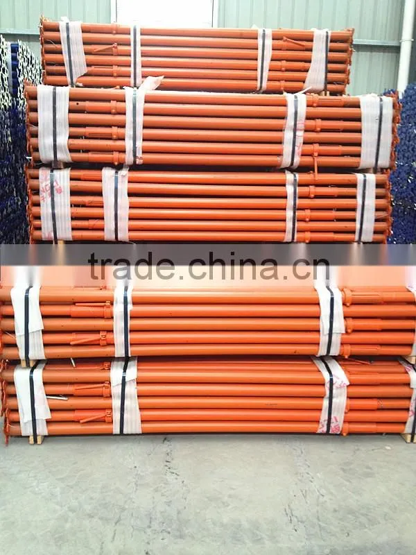 Steel props use in construction /adjustable pipe support
