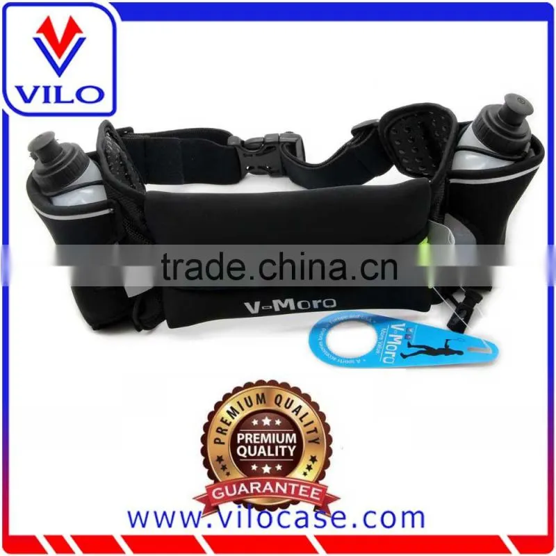Hiking belt, Cycling belt, Sports jogging belt with water bottle holders