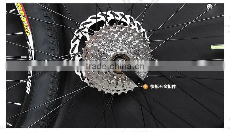 High-end EVA Bicycle Vehicle Car Highway Mountain Bike With Box Packing Wheels RYB084