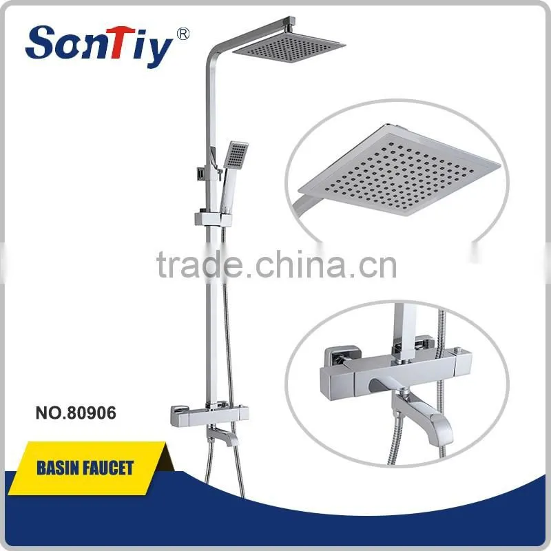High Quality Brass Rain Shower Set with Handle Shower