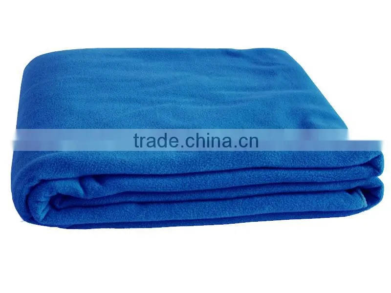 Ultra Soft Microfiber travel blanket with zipper bag, airline blanket
