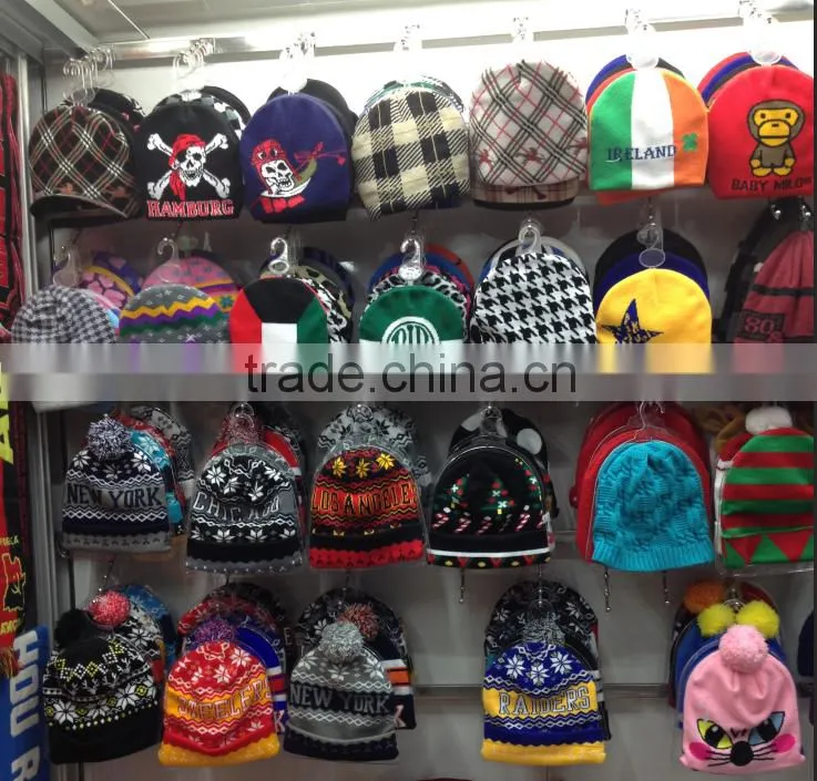 Fashion Oversized Cheap Hand Made Knitted Beanie For Wholesale