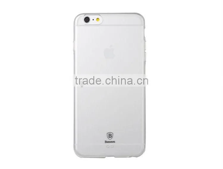 Baseus Luste series Clear PC back+TPU bumper case for iphone 6 plus