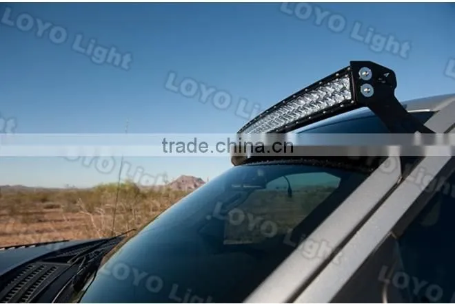 Super brightly 288w Curved led light bar 50" Offroad SUV ATV 12v car led work light bars