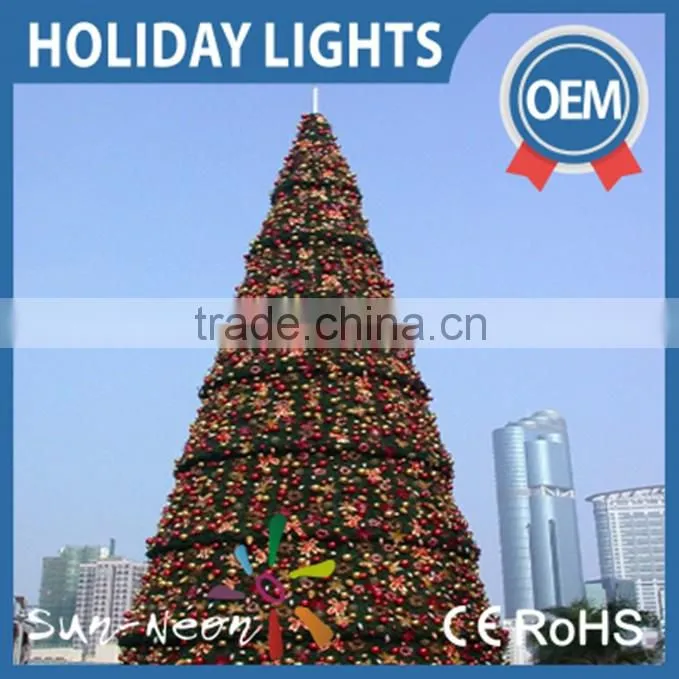 Hot sale outdoor led christmas tree not expensive holiday time christmas lights smart decorative christmas tree