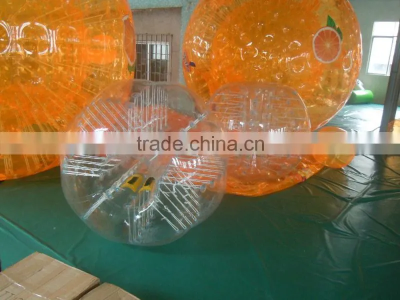 2016 hot pvc shining inflatable cheap zorb balls