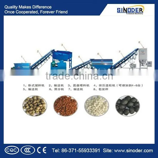 Bulk blending fertilizer equipment/ Organic fertilizer granulator machine for agricultural production