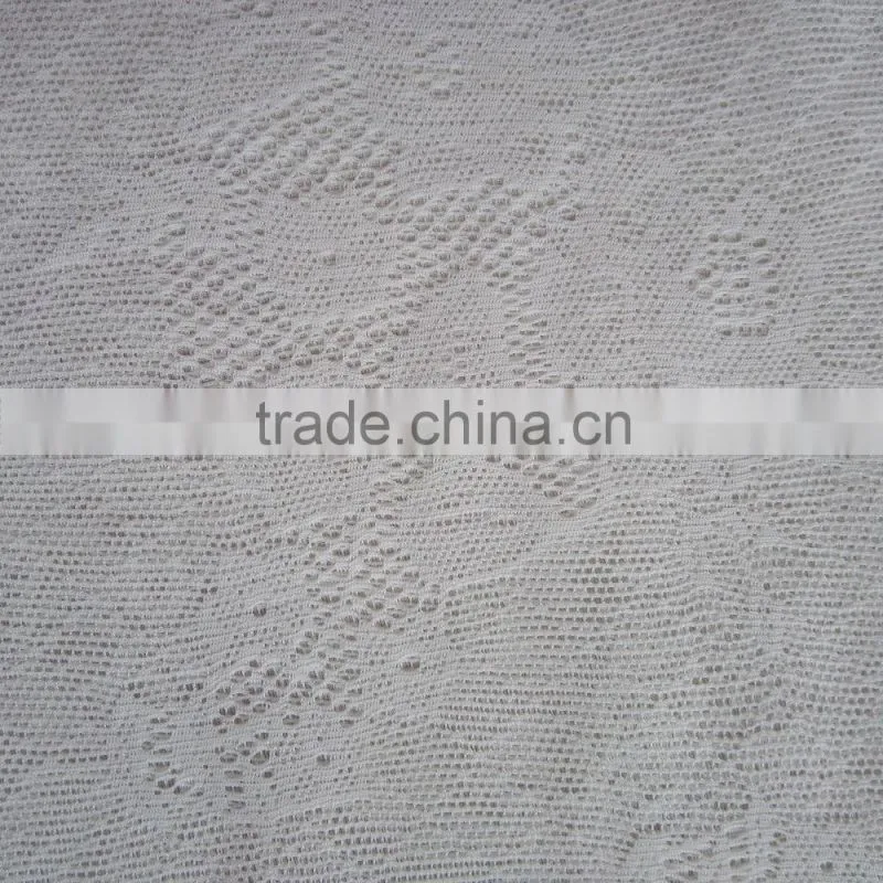 Shantou factory nylon spandex floral patern jacquard fabric