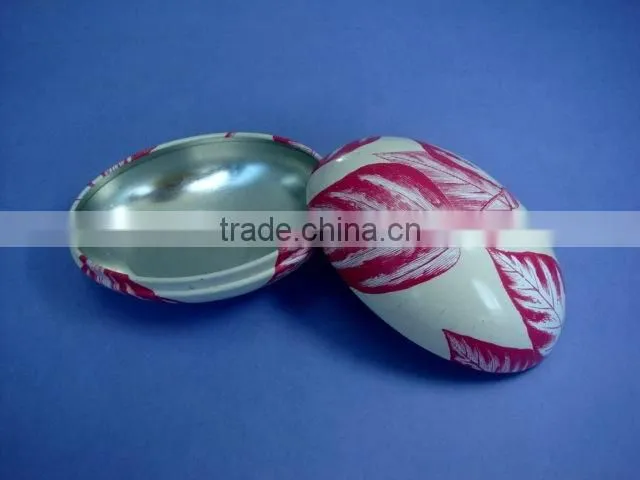 Fancy tin soap box