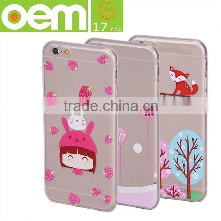 factory direct sales custom design newest waterproof silicone mobile phone case for iphone 6