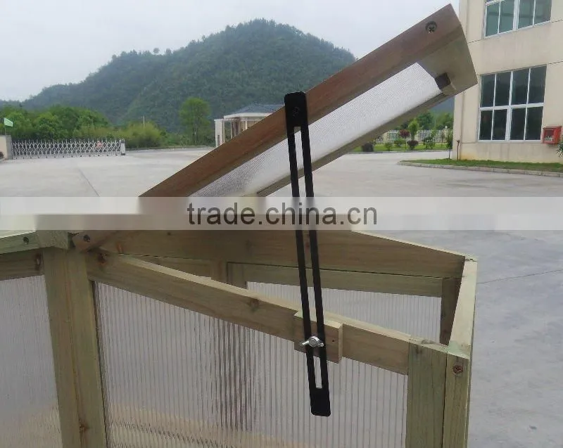 LEAFFY-Wooden Garden Growhouse GH-410G