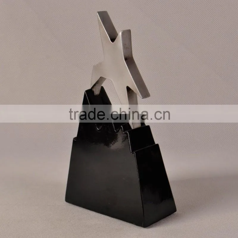 Customized star shape trophy cup