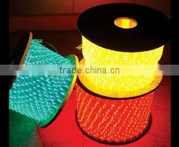 Outdoor color changing led rope light