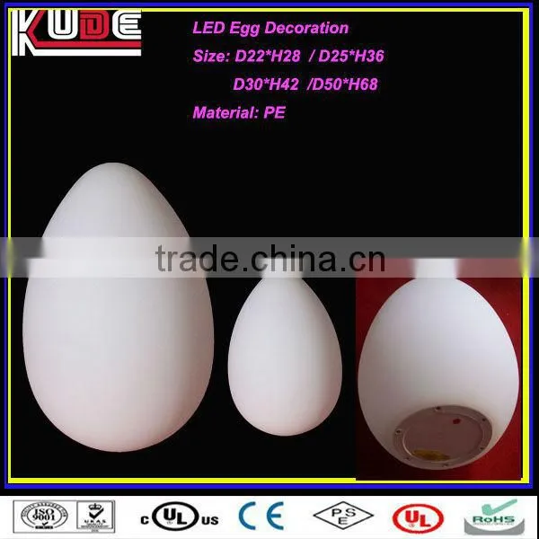 LED Garden Beautiful Decorations PE shell design led small decorative lamps