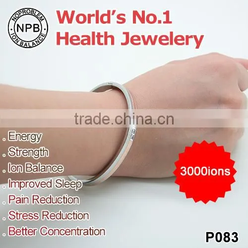 Noprobelm P083 hot selling charm personalized crystal fitness tourmaline germanium bracelet