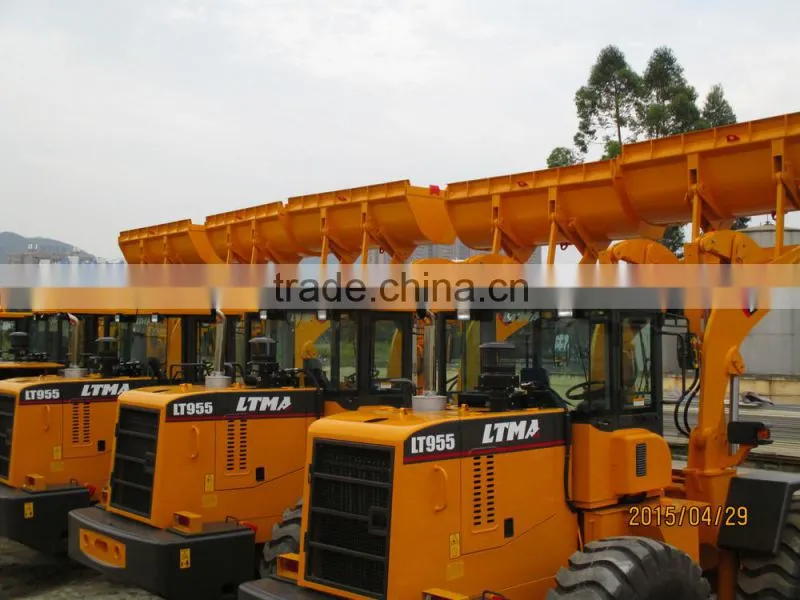 LTMA 5 ton wheel loader price 950 loader with ce iso certificates
