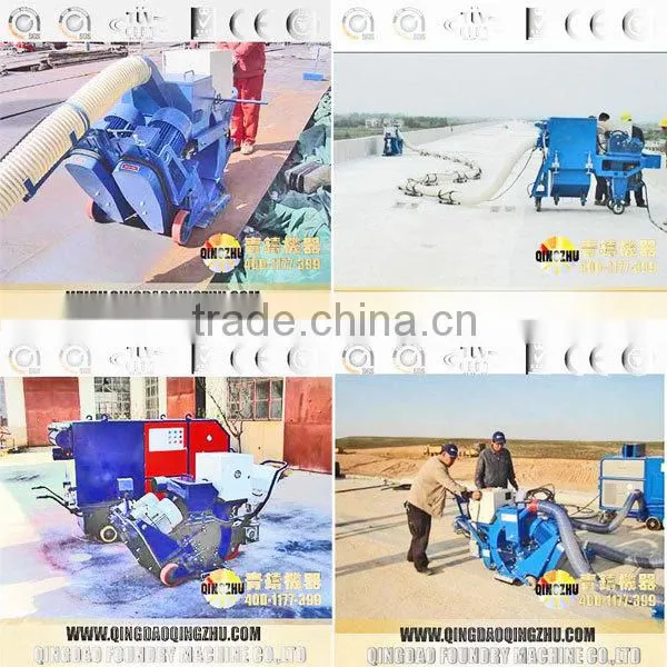 CE Approved Portable Type Steel Sheet Shot Blasting Machine