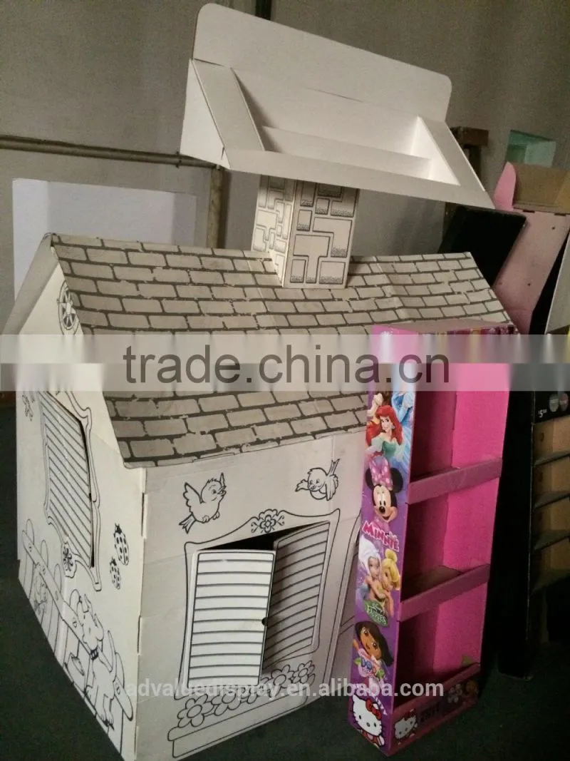 Christmas gift cardboard standee poster display