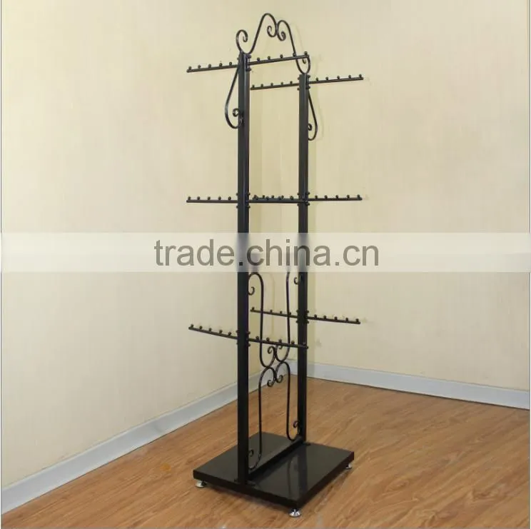 Polishing stainless steel underwear display racks display stand cloth display