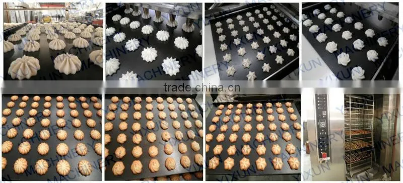 YX1000 YIXUN Wire Cut Cookies Machine, cookies depositor