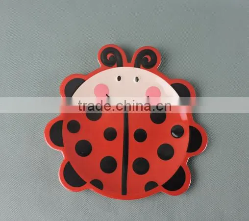 Bee shape melamine children dinner set