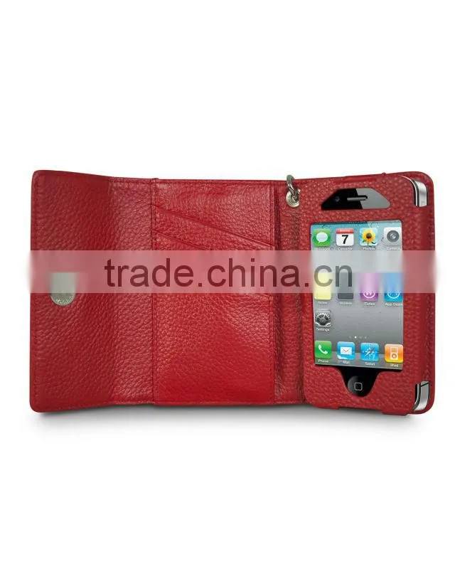 leather wallet for Iphone 4/4s
