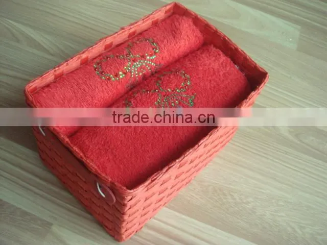 Cotton Facecloth,Bright Colored Wedding Gift Towel