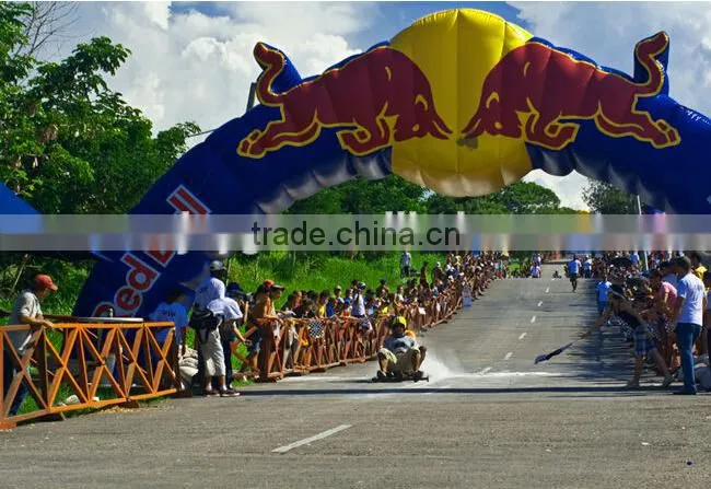Durable waterproof outdoor event Inflatable entrance advertising arch
