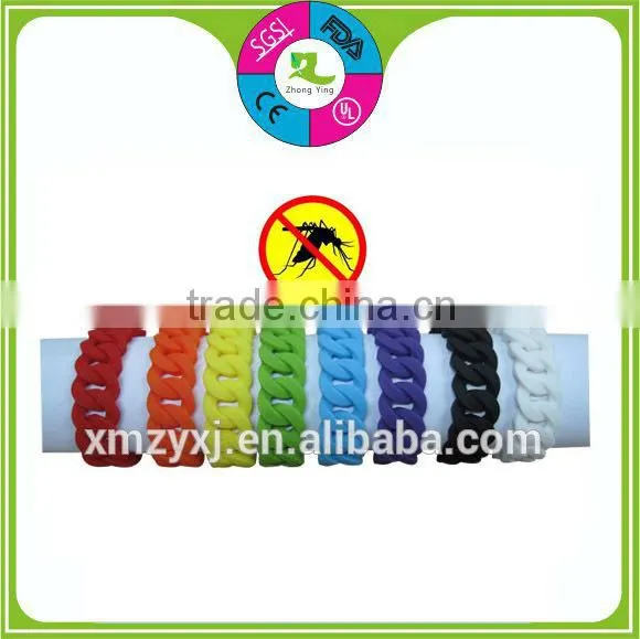 silicone mosquito repellent bwristband promotion gift