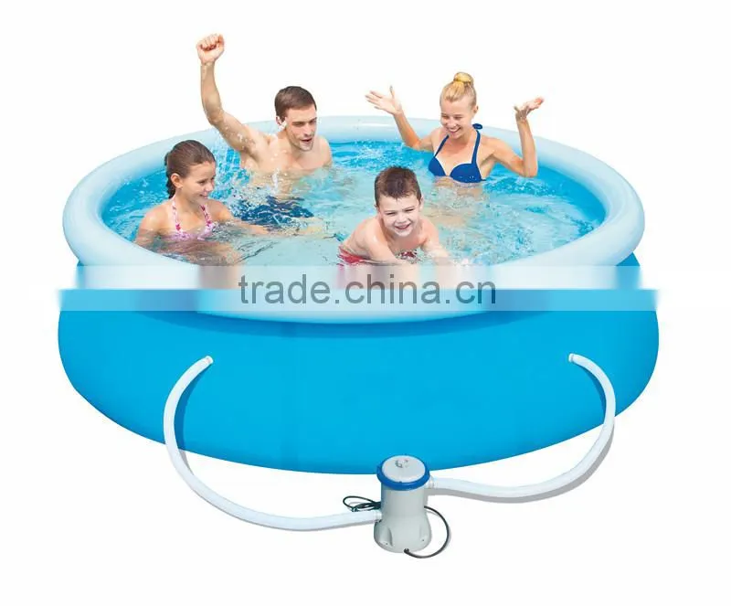new fashion swimming pool circle pool family piscina,size 244cmx66cm ,include fitting