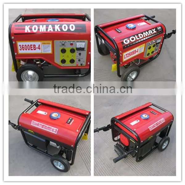 Top quality CE Household petrol generator