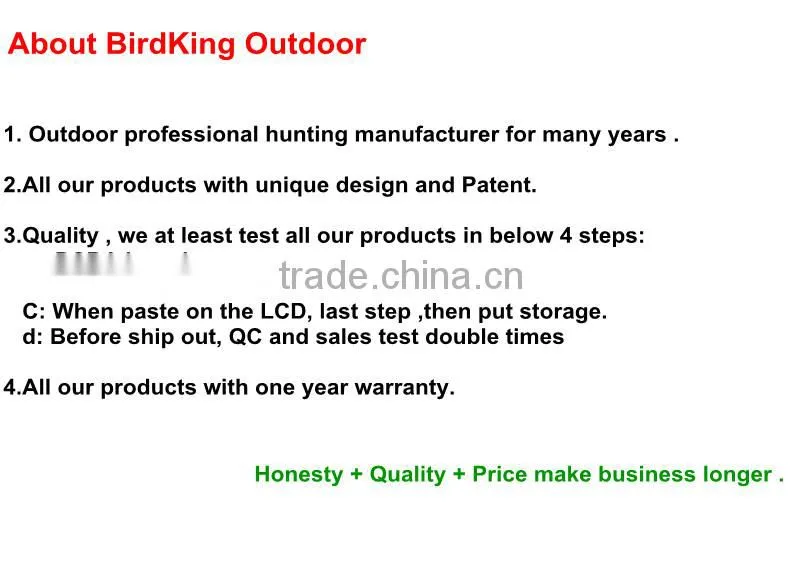 Built-in 200 bird songs bird mp3 decoy ,duck decoy players