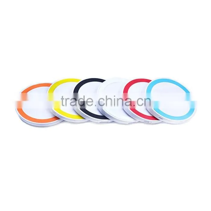 Universal ce rohs fcc portable qi wireless power bank charger pad for mobile phone