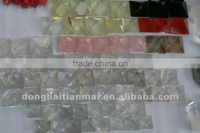 Wholesale Beautiful & colourful Natural crystal pyramids