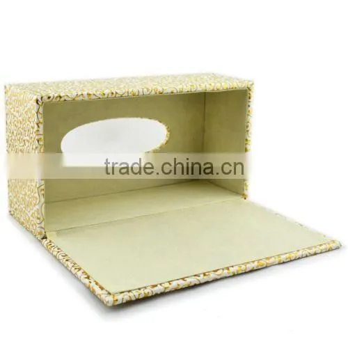 Unfinished Wooden Tissue Box