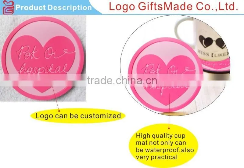 blank wooden cork drink coaster,custom silicone rubber coaster,cheap paper pvc beer coaster with logo