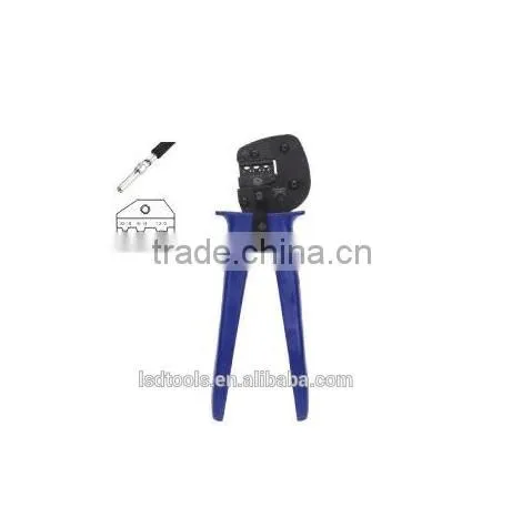 A-2546B Solar PV hand crimping tool for non-insulated open plug-type connectors 2.5~6mm2,LSD brand professional crimp plier