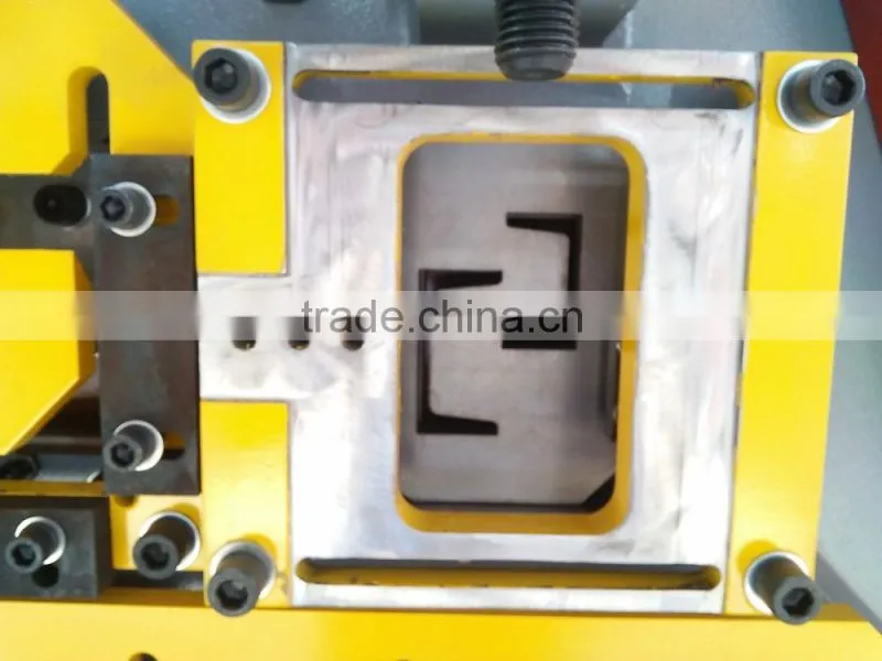 Easy Operation Hydraulic Ironworker for punching cutting