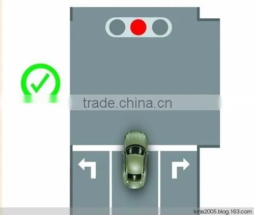 Wireless Red light automatically capture system with wireless vehicle detector