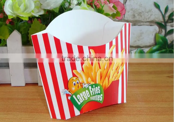Potato Chips box fast food packaging paper box