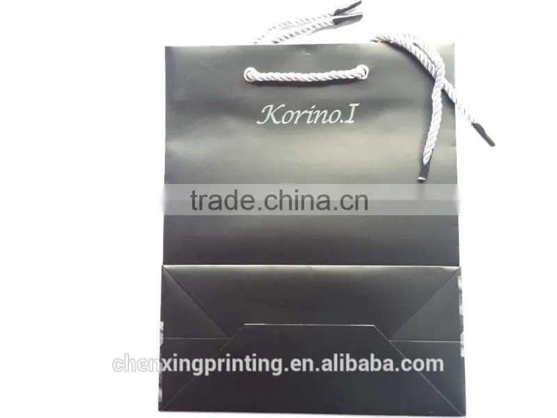 Black mulberry bag paper shopping bag gift bag