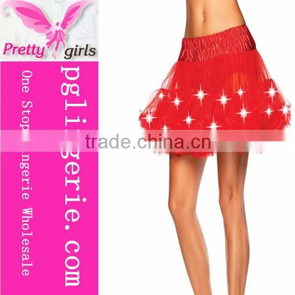 Fashion Fluffy Led Tutu Skirts For Party Tutu Skirt For Girls,Pettiskirt With Lights Tutu Skirts