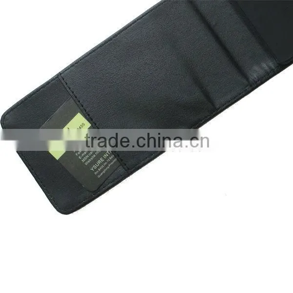 classic Leather flip Case for sony Xperia Z1 with card Holder