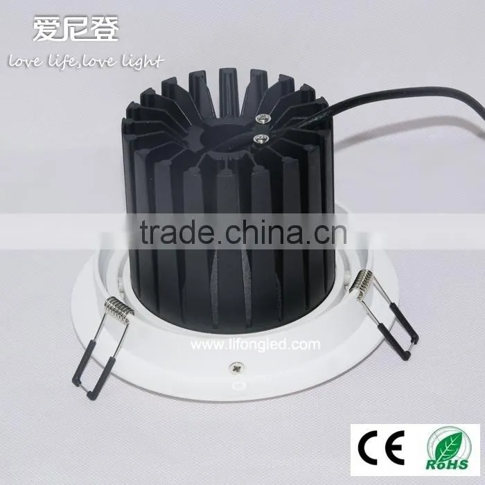 25W Led COB ceiling downlight,Can replace Philips metal halide lamp,pure white