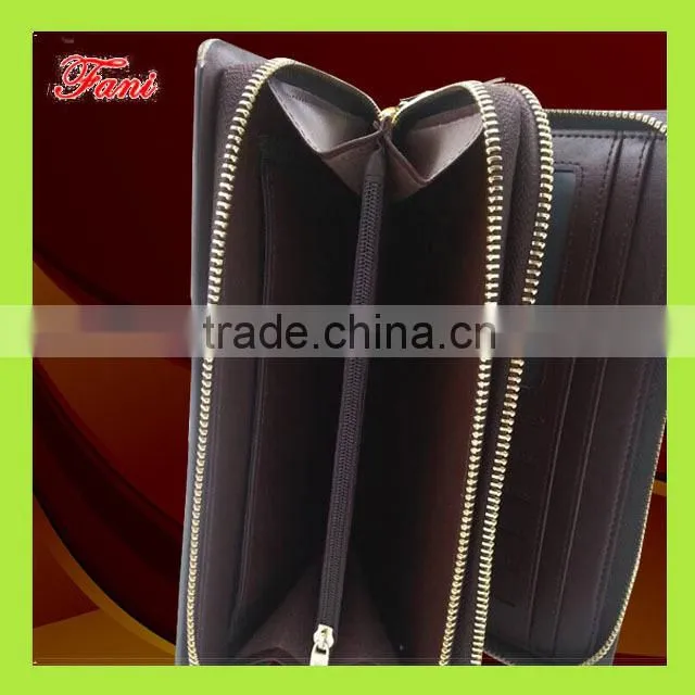 2015 fashion leather clutch bag for man