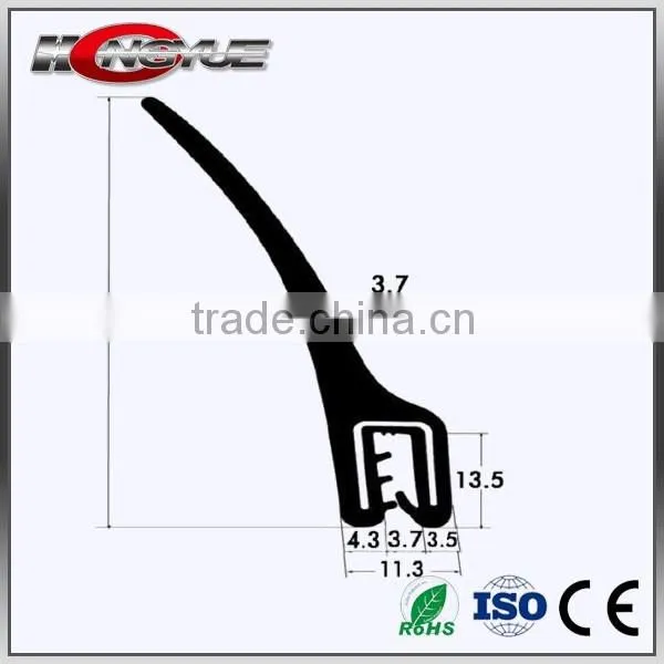 u shaped edge trims protective door window frame epdm car rubber seals