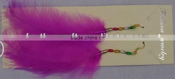 Feather eardrop