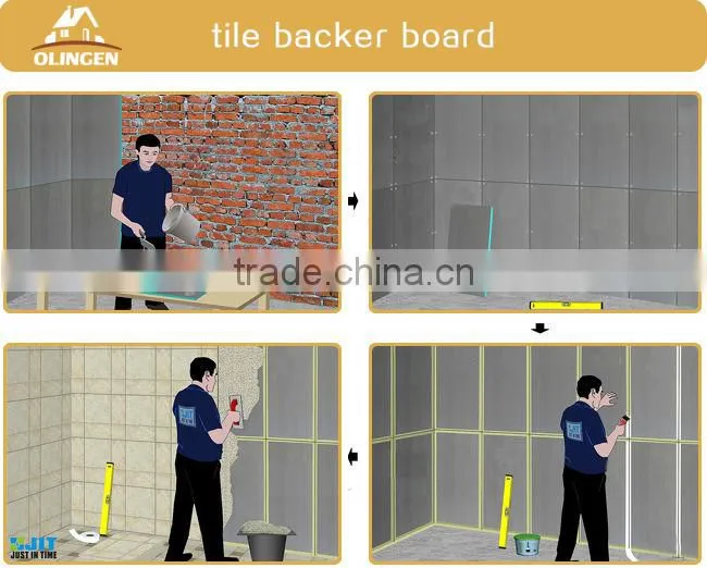 Wet room high density foam constrcution board